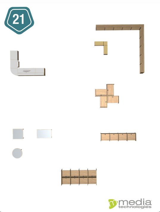 21 Series Bookmark Collection